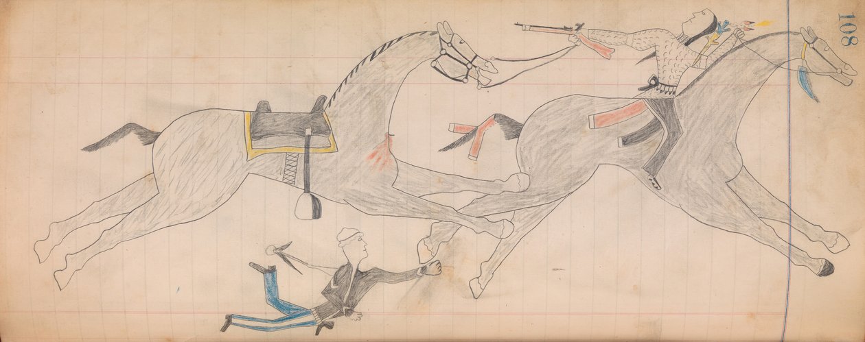 Maffet Ledger: Tegning, ca. 1874-81. av Unbekannt