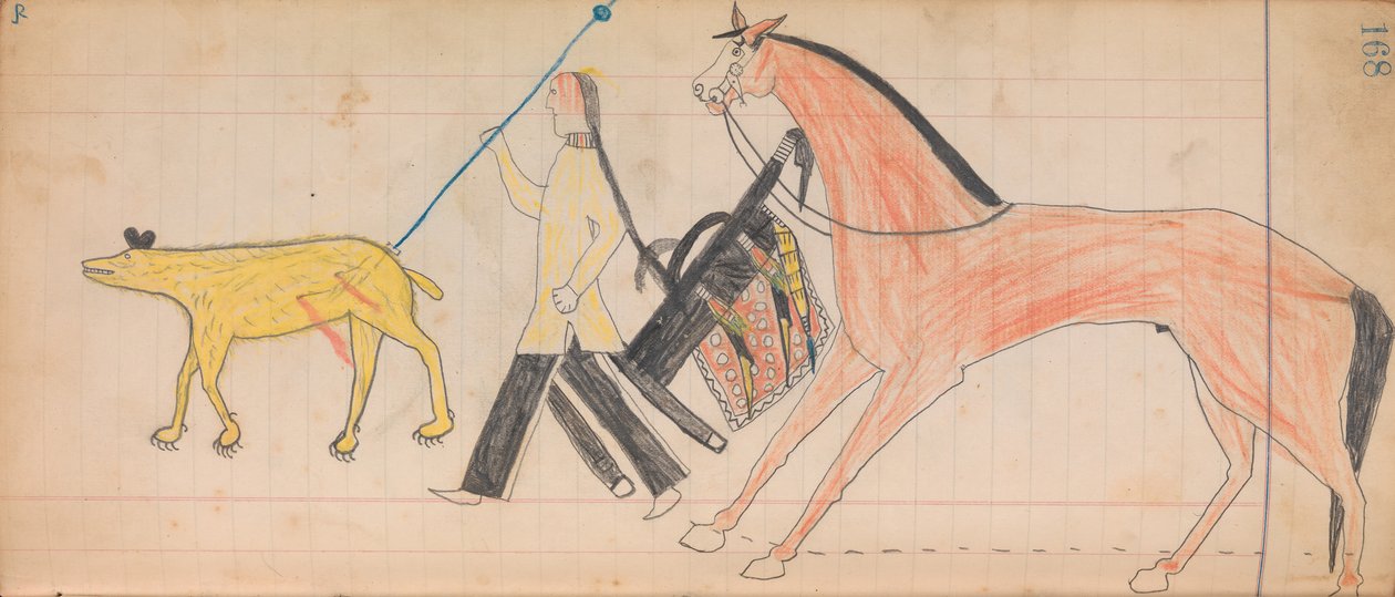 Maffet Ledger: Tegning, ca. 1874-81. av Unbekannt
