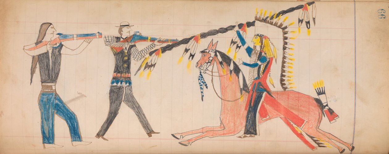 Maffet Ledger: Tegning, ca. 1874-81. av Unbekannt