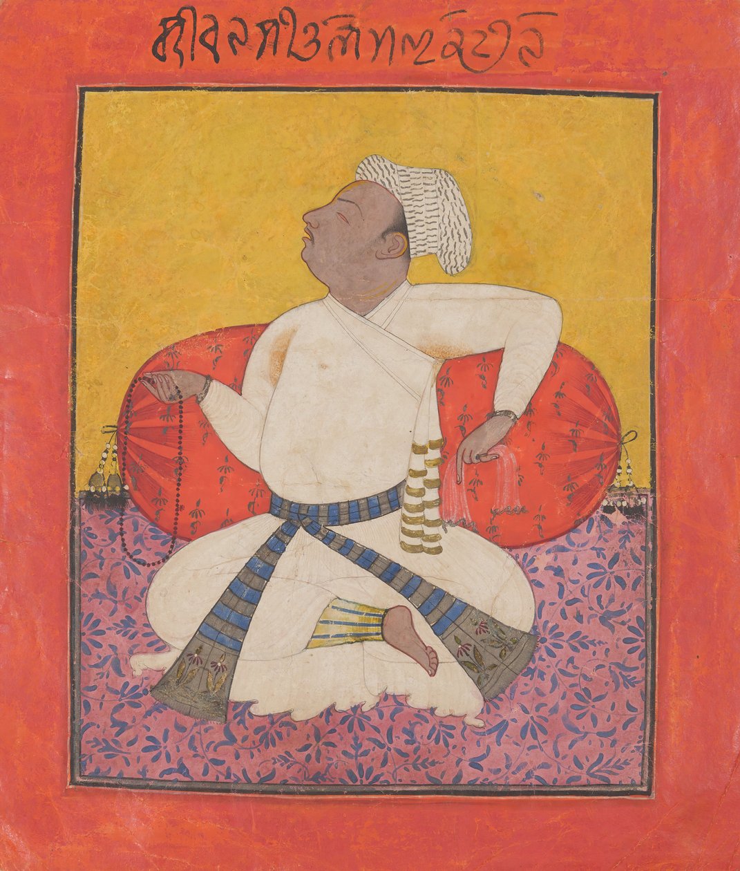 Maharaja Sital Dev i Devoshan, K. 1690. av Unbekannt