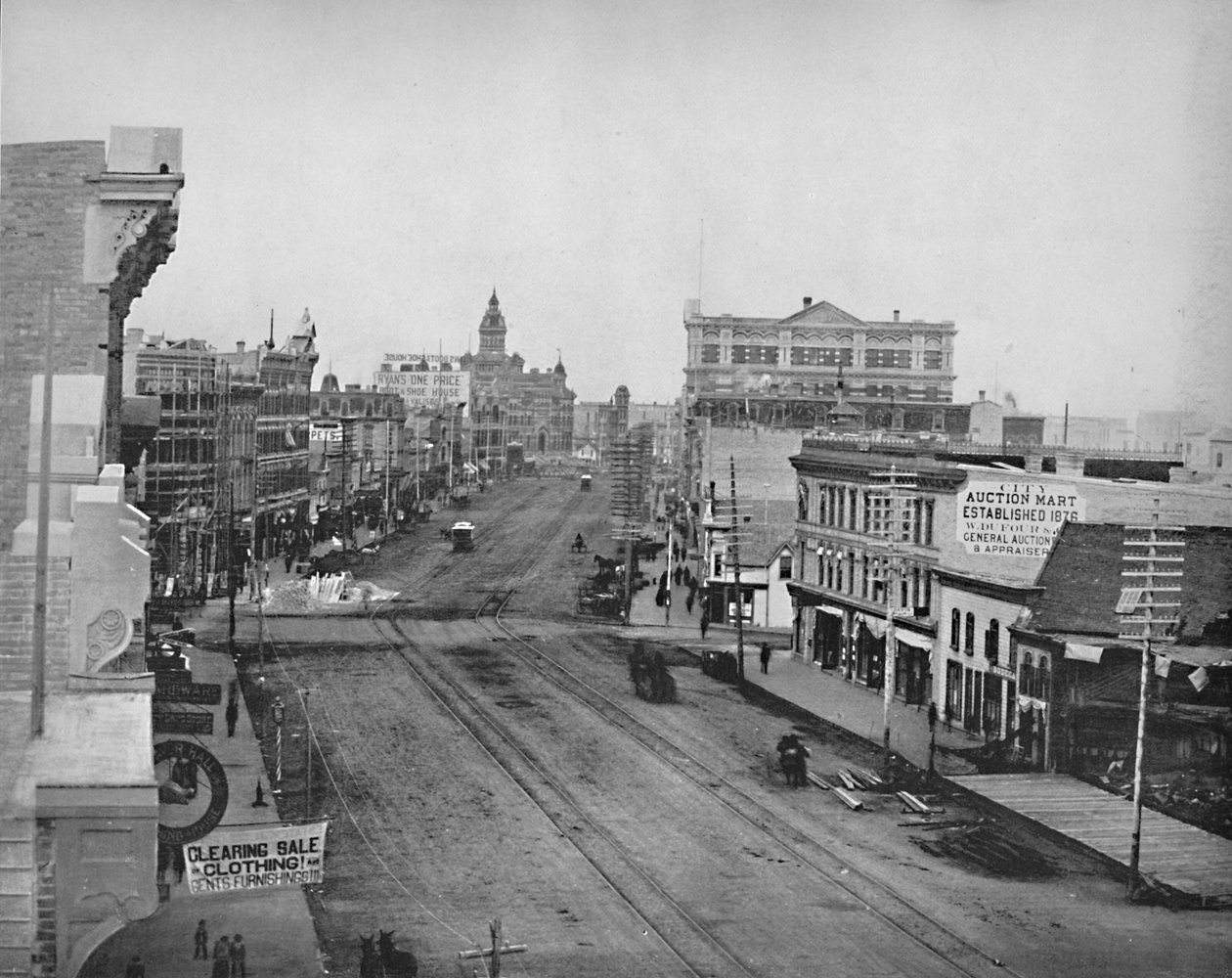 Main Street, Winnipeg, Manitoba, c1897. av Unbekannt