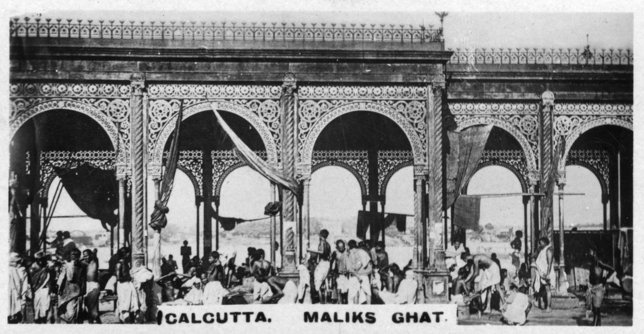 Maliks Ghat, Calcutta, India, c1925 av Unbekannt