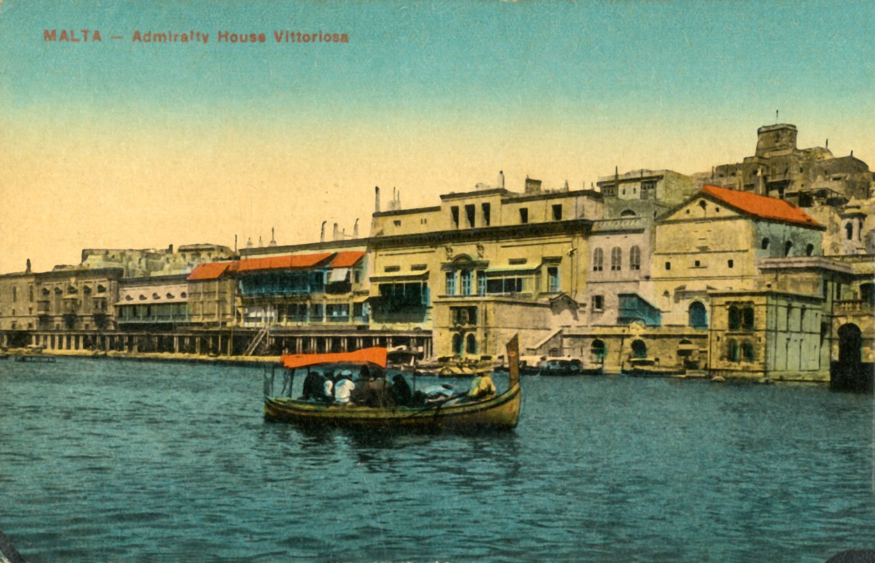 Malta - Admirality House Vittoriosa, c1918-c1939. av Unbekannt