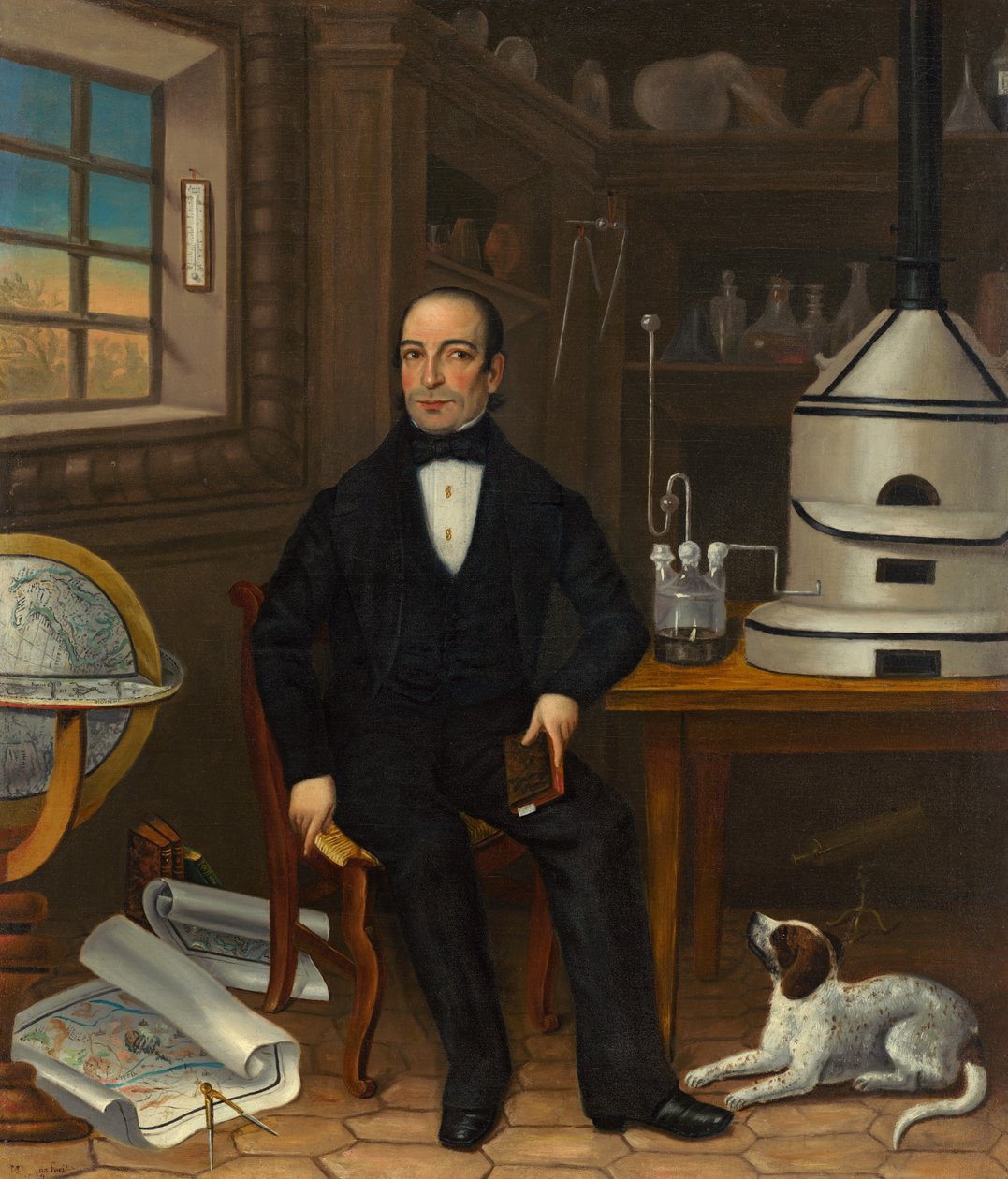 Vitenskapens mann, 1839. av Unbekannt