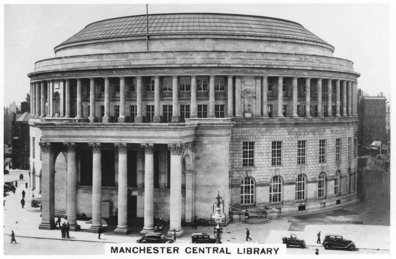 Manchester Central Library, 1937 av Unbekannt