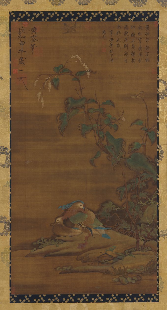 Mandarinender under smartweed, 1400-1700-tallet. av Unbekannt