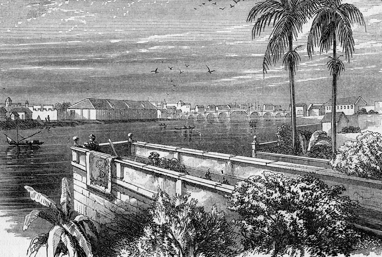 Manila, Filippinene, c1880 av Unbekannt