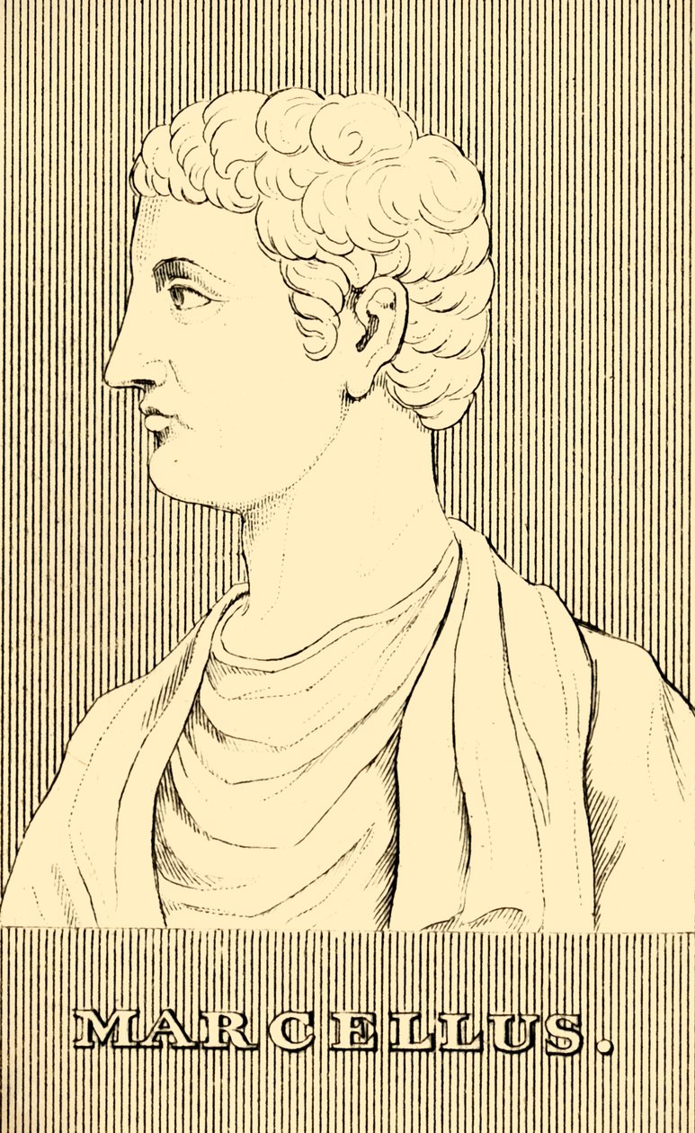 Marcellus, c268-208 f.Kr., 1830. av Unbekannt