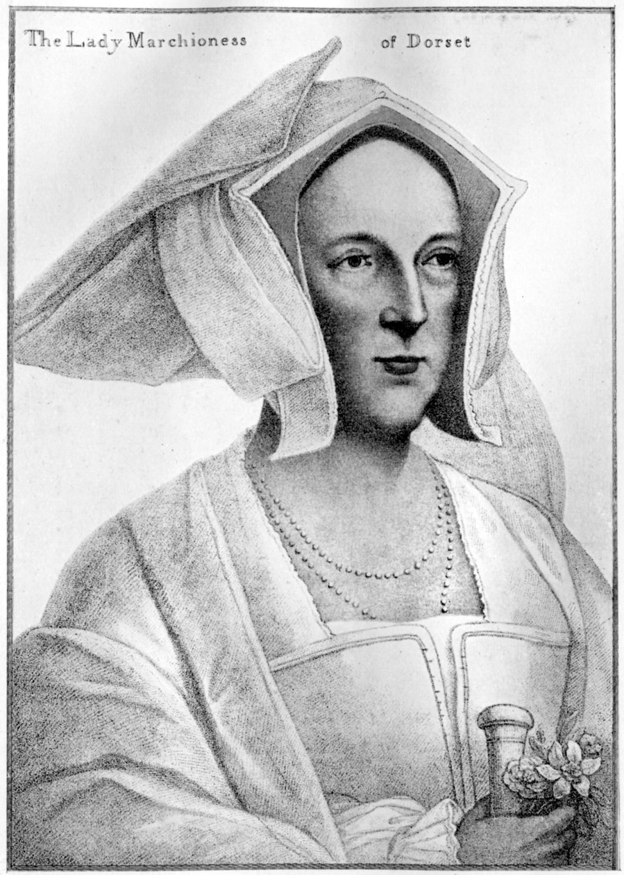 Marchioness of Dorset, 1500-tallet, 1910 av Unbekannt