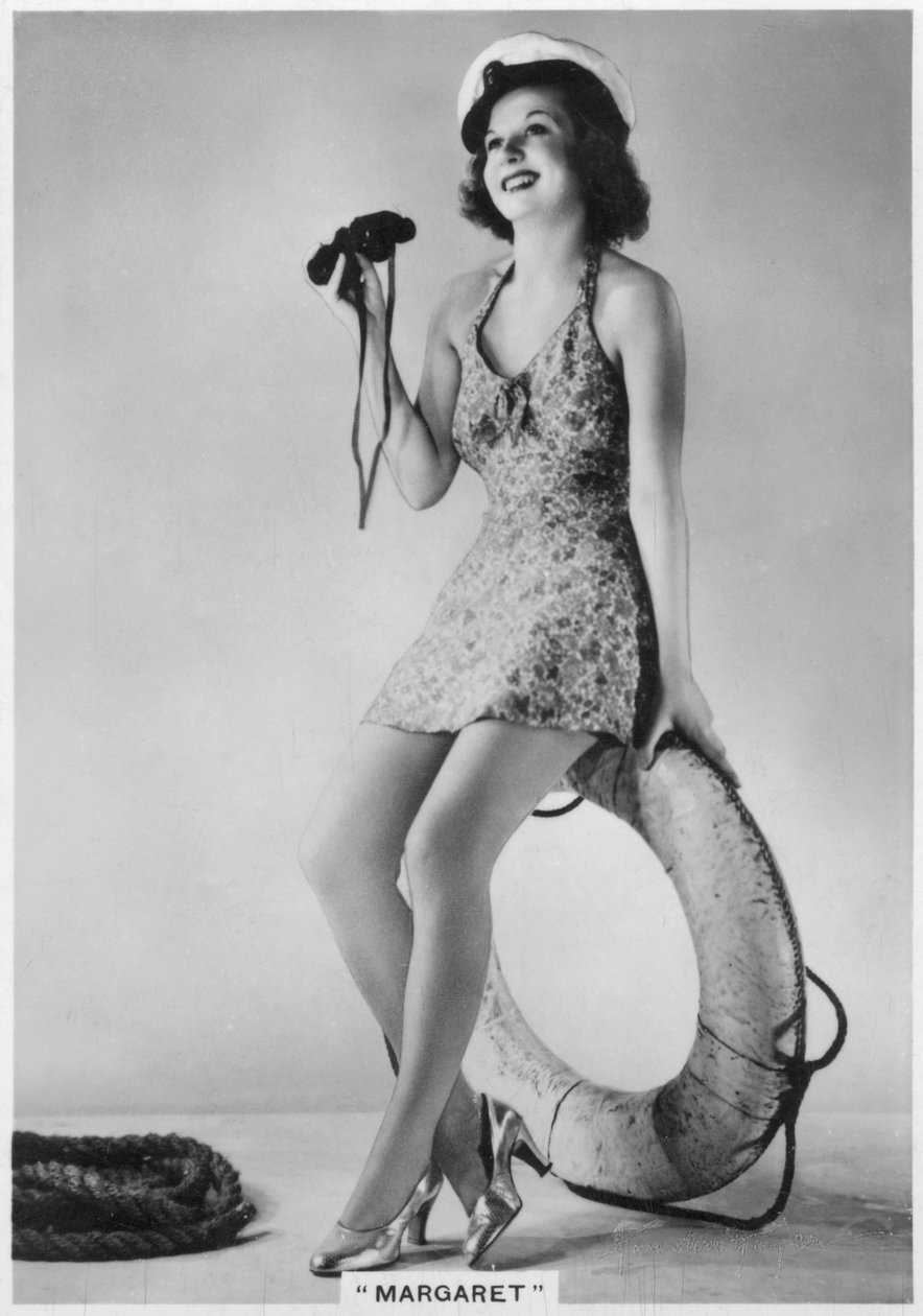 Margaret, fra Windmill Theatre, London, 1938 av Unbekannt