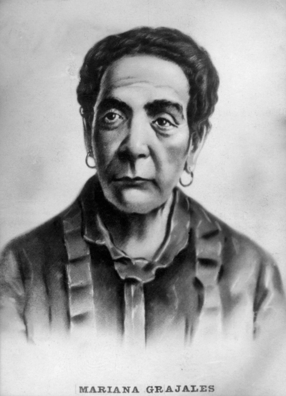 Mariana Grajales Coello 1808-1893, mor til Cuba, c1910 av Unbekannt