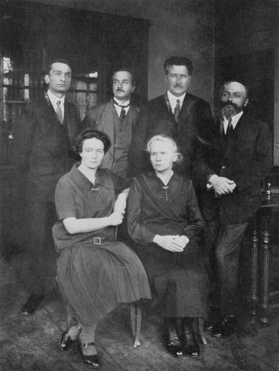 Marie Curie , polskfødt fransk fysiker av Unbekannt