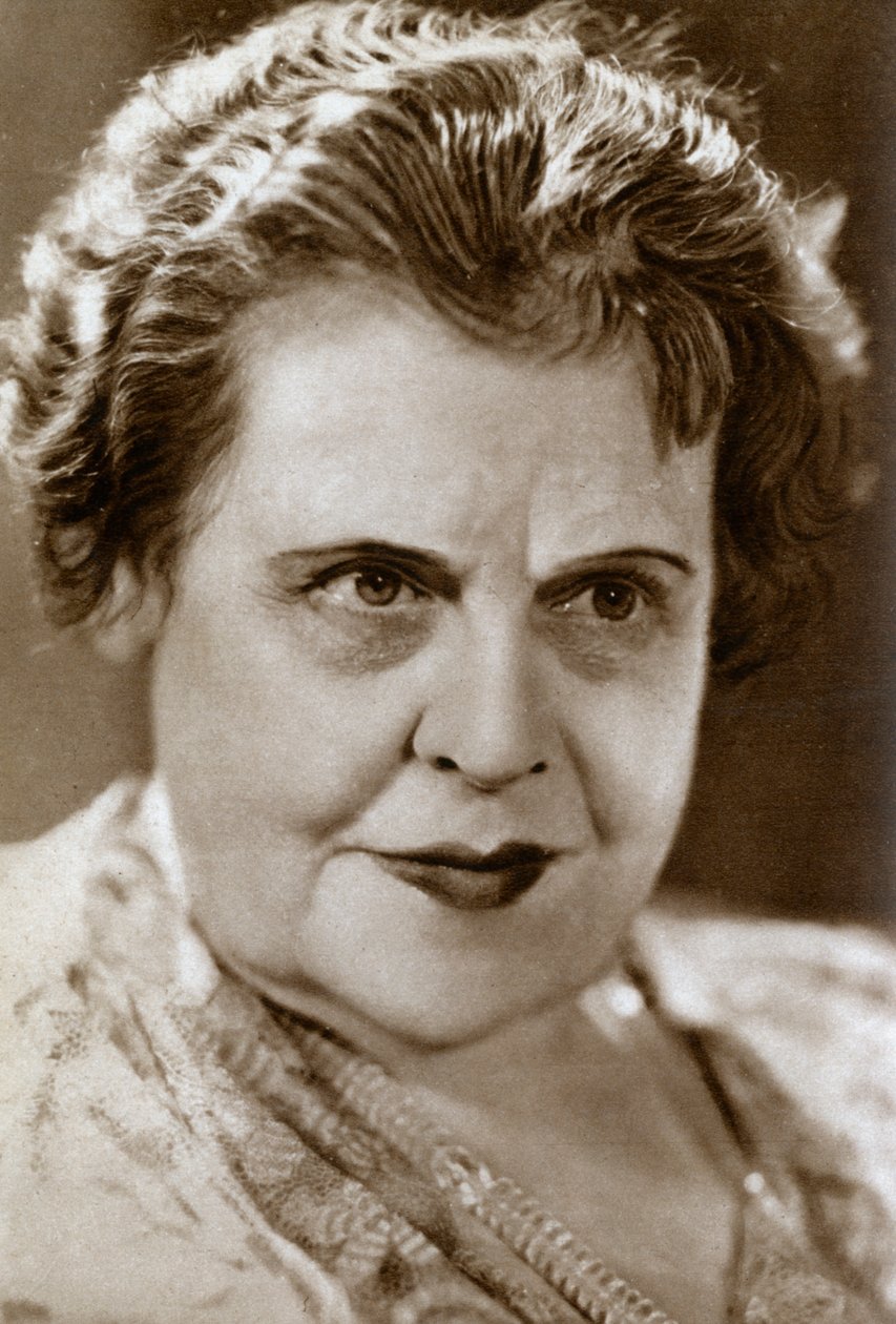 Marie Dressler , kanadisk skuespillerinne, 1933 av Unbekannt