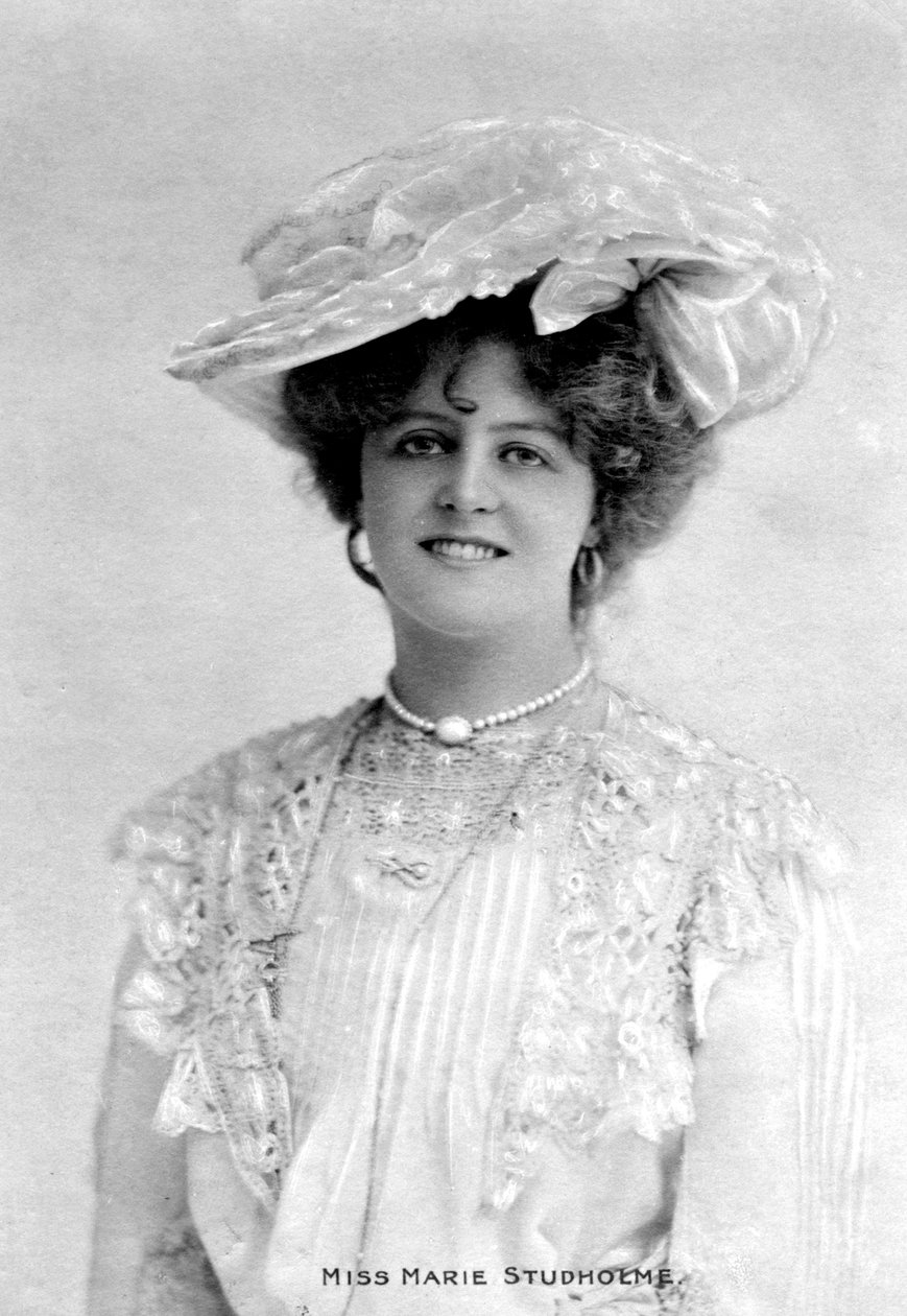 Marie Studholme 1875-1930, engelsk skuespillerinne, 1903 av Unbekannt