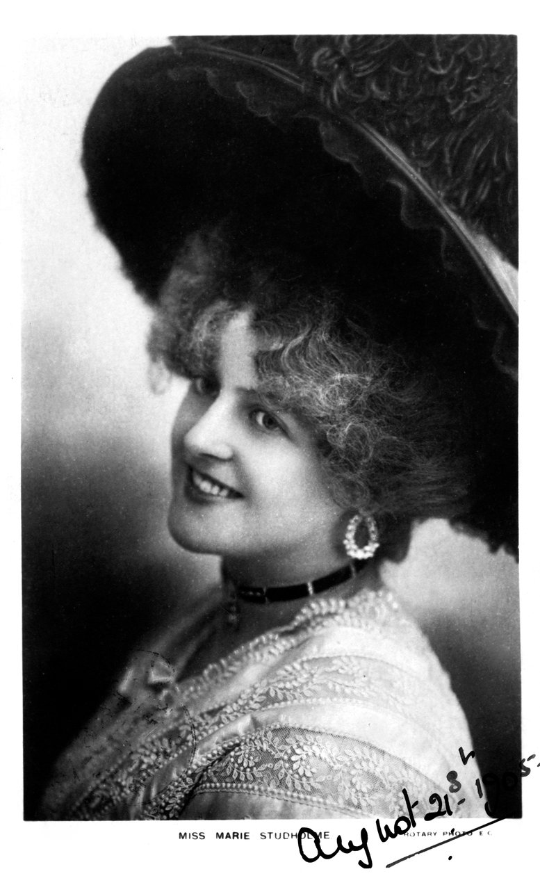 Marie Studholme 1875-1930, engelsk skuespillerinne, 1905 av Unbekannt