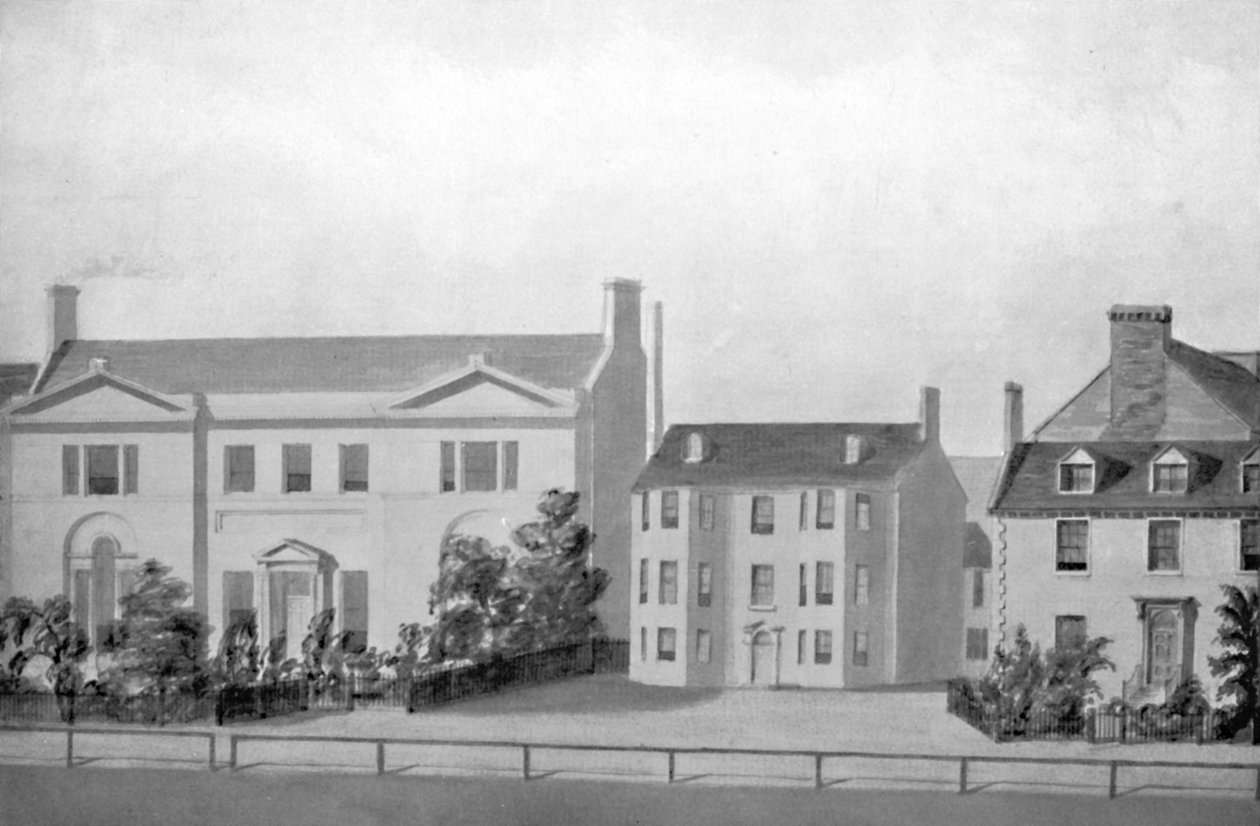 Marlborough House, Old Steine, ca 1800, 1939 av Unbekannt