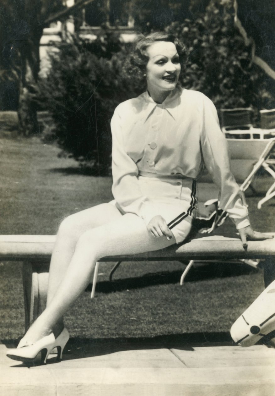 Marlene Dietrich, 1938. av Unbekannt
