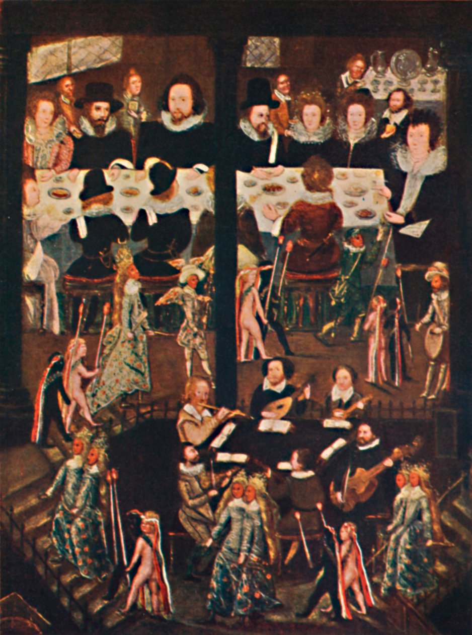 Bryllupsfesten til Sir Henry Unton, c1596, 1903 av Unbekannt