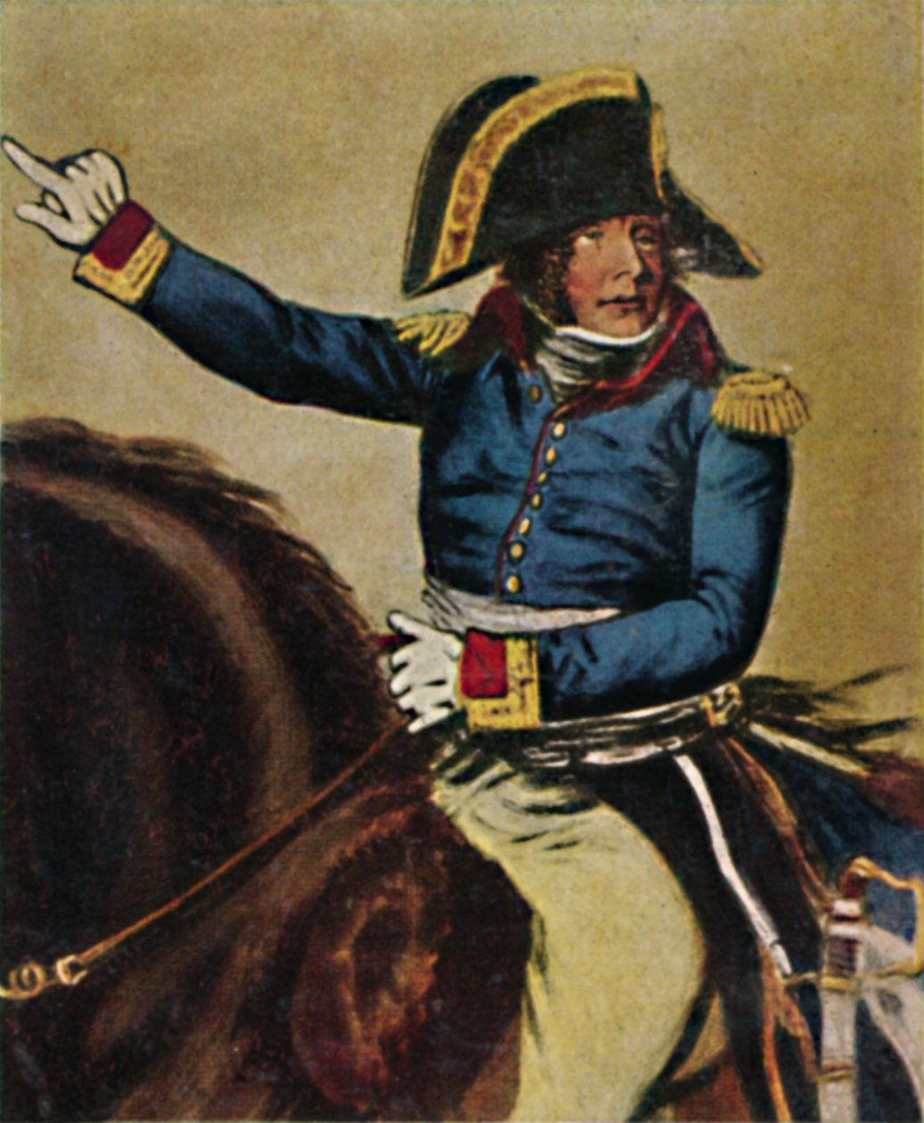 Marskalk Ney 1769-1815. - Maleri av Isabey, 1934. av Unbekannt