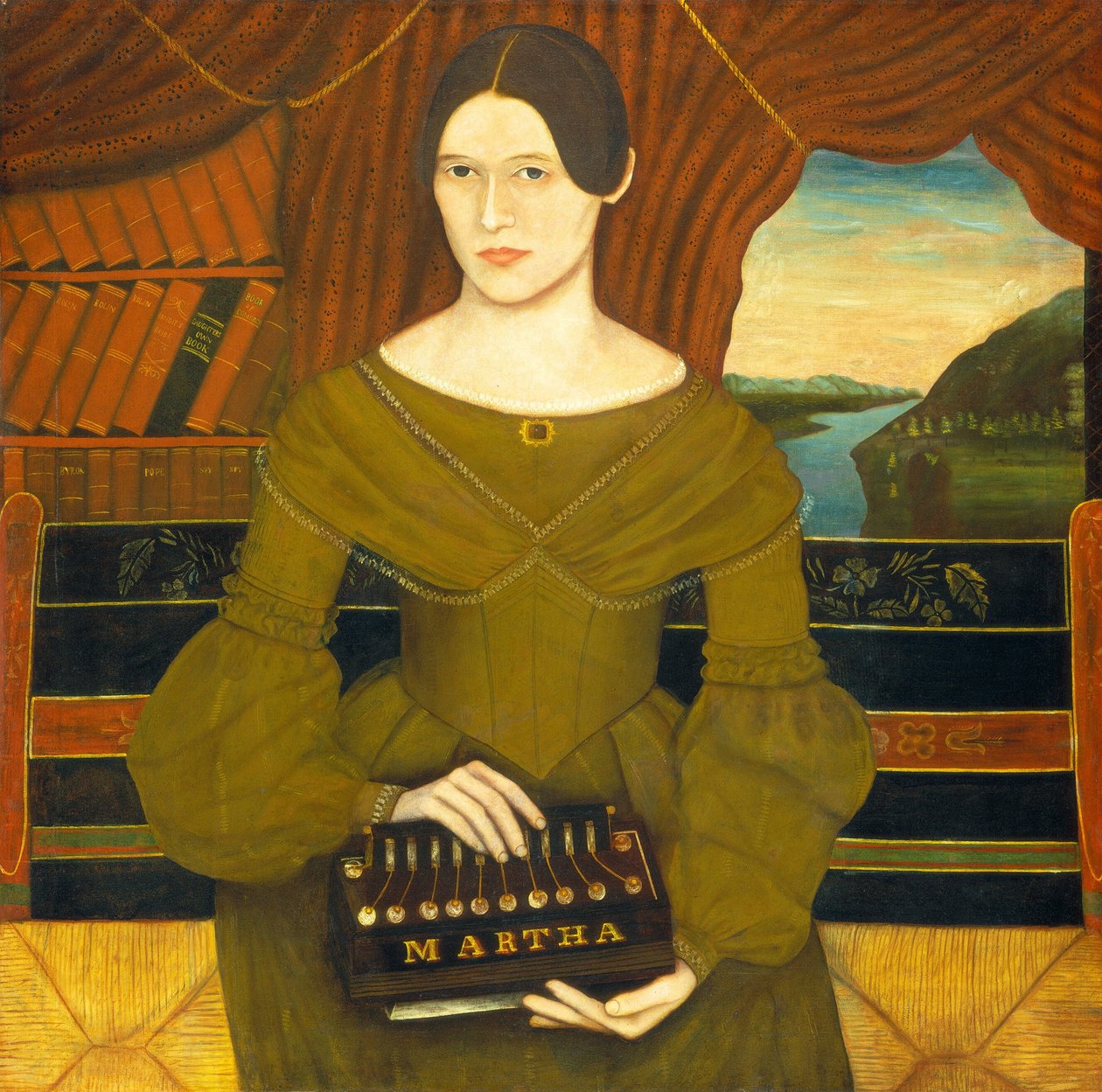 Martha, ca. 1835. av Unbekannt