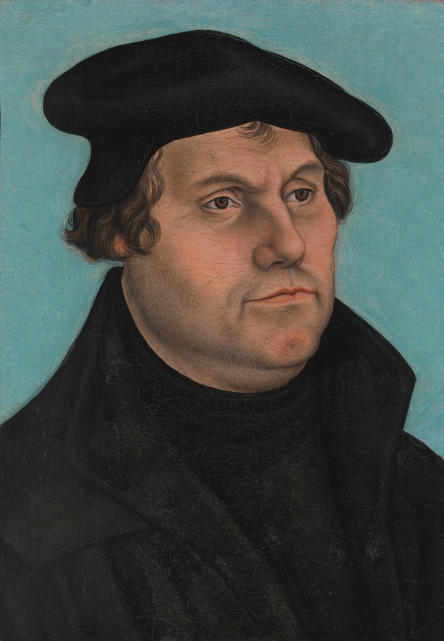 Martin Luther 1483-1546, sannsynligvis 1532. av Unbekannt