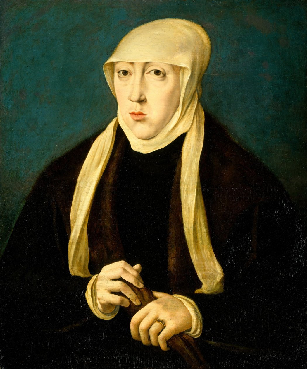 Mary 1505-1558, dronning av Ungarn. av Unbekannt