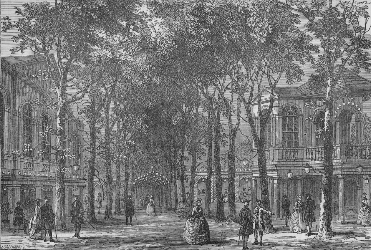 Marylebone Gardens, Westminster, London, 1870 1878 av Unbekannt