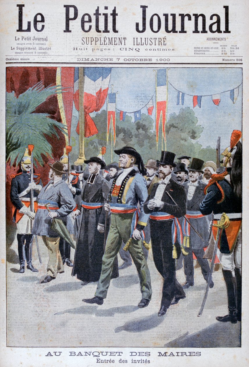 Majors Bankett, Paris, 1900 av Unbekannt