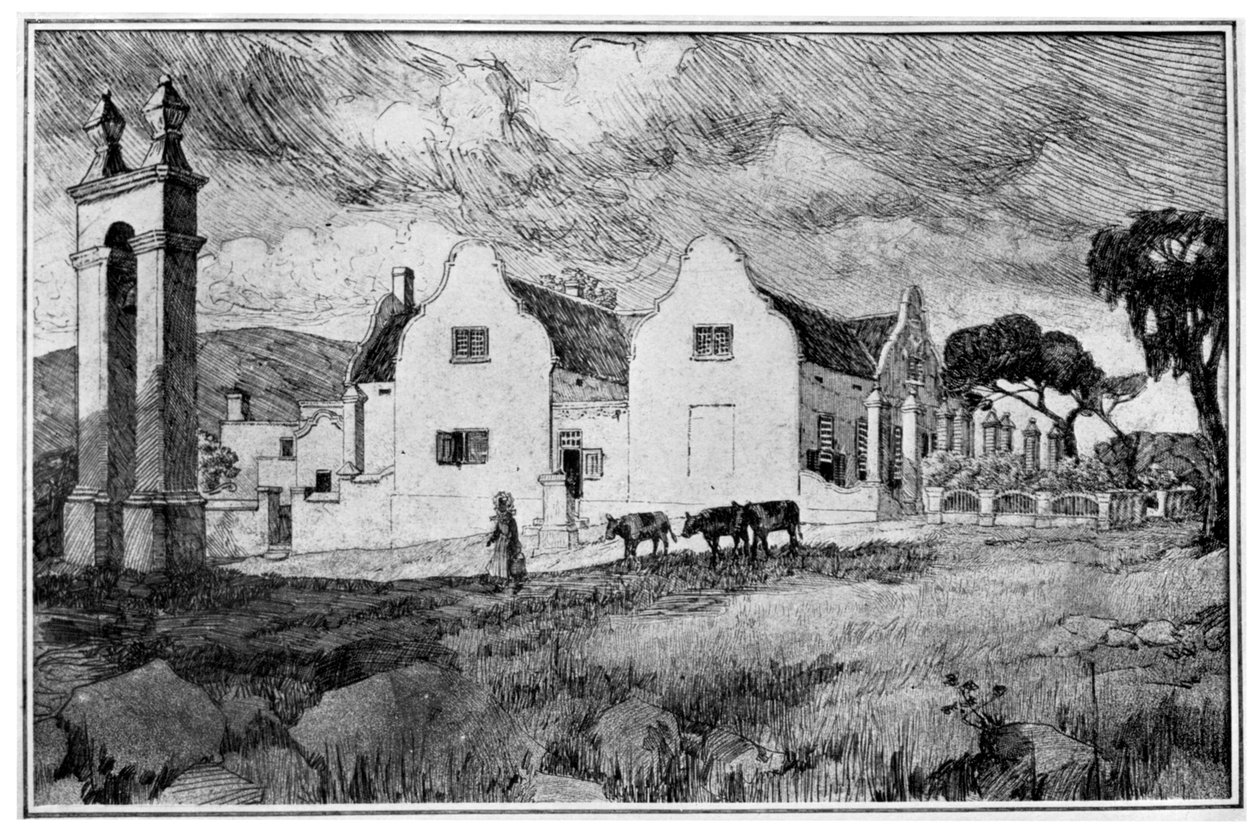 Meerlust vingård, Sør-Afrika, 1931 av Unbekannt