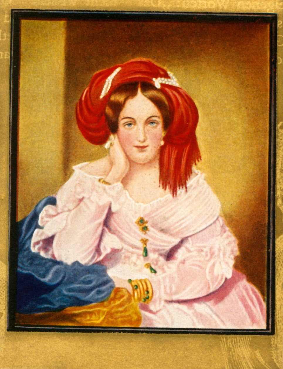 Melanie grevinne Zichy, 1933. av Unbekannt