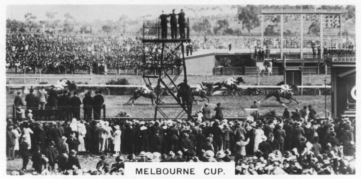 Melbourne Cup, Australia, 1928 av Unbekannt