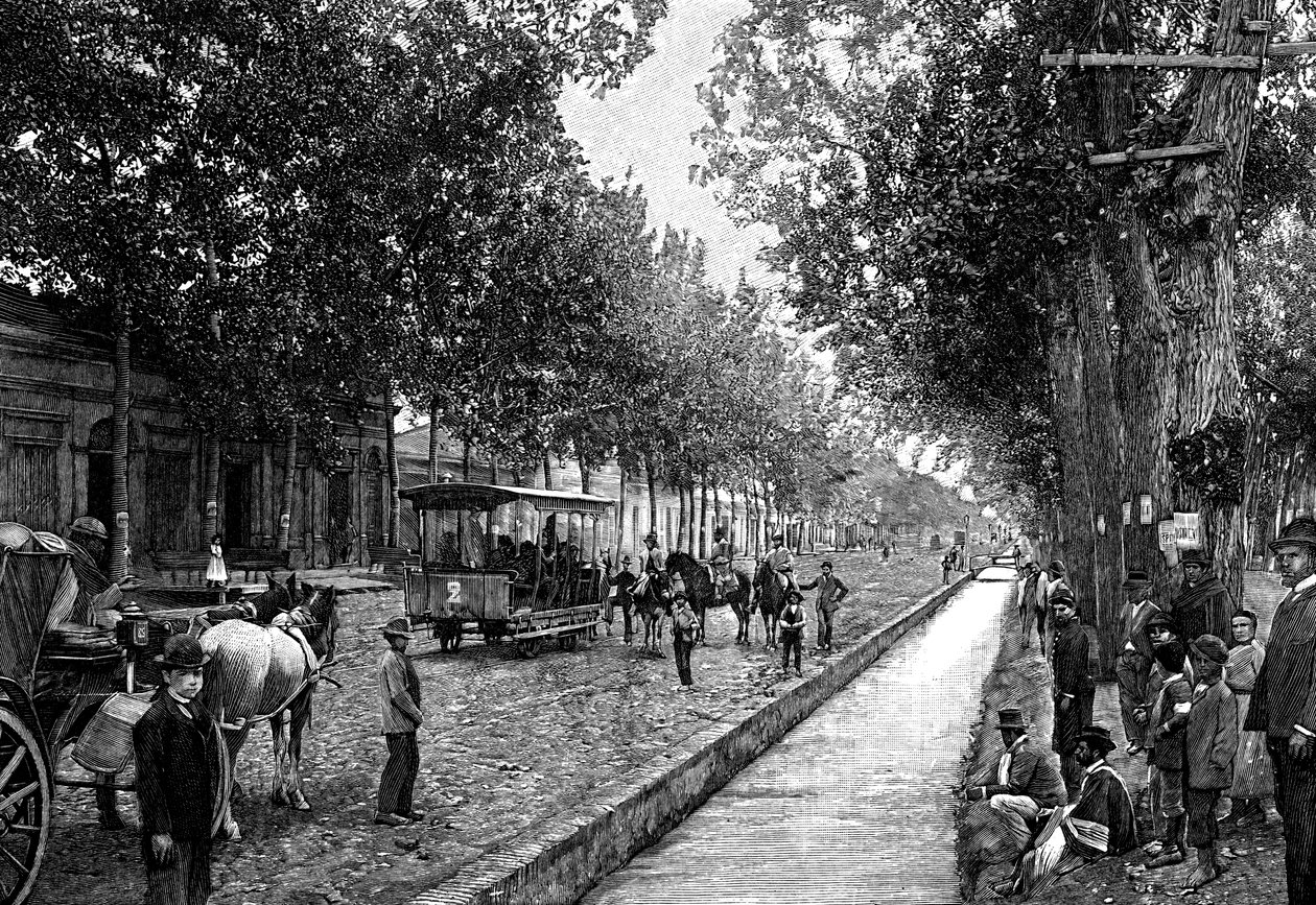 Mendoza, Argentina, 1895 av Unbekannt