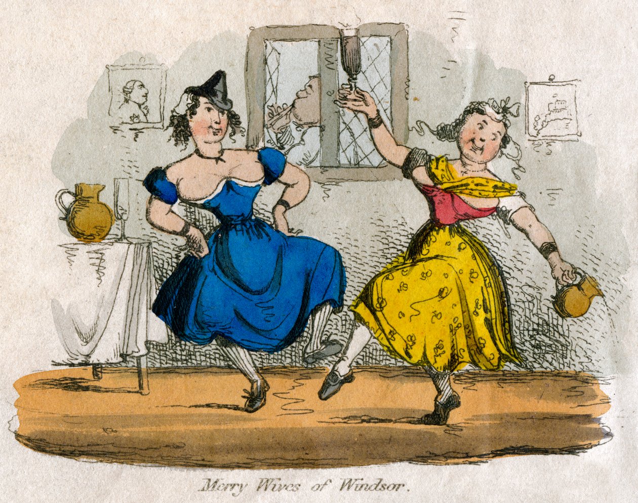 Merry Wives of Windsor av Unbekannt