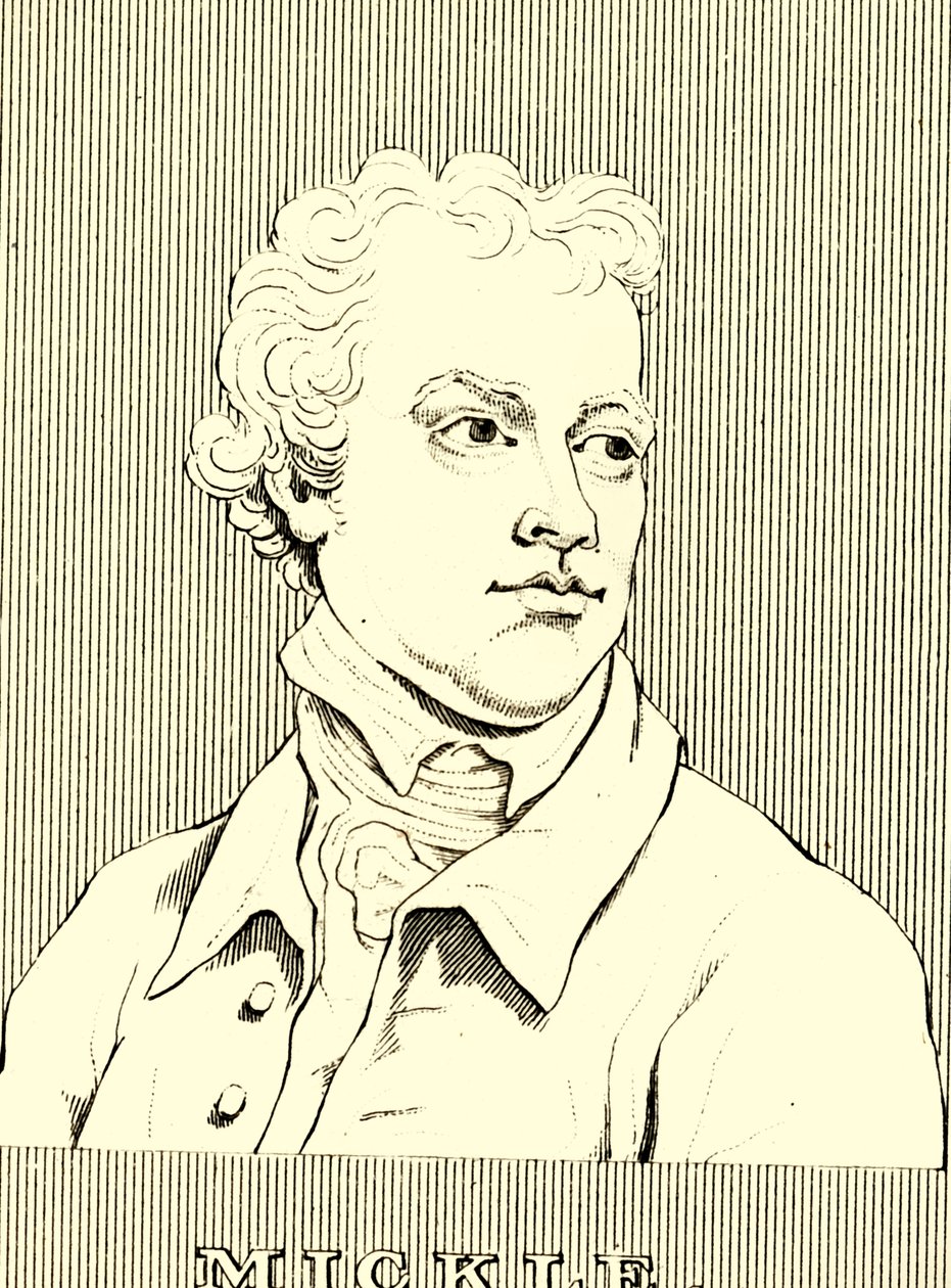 Mickle, 1734-1788, 1830. av Unbekannt