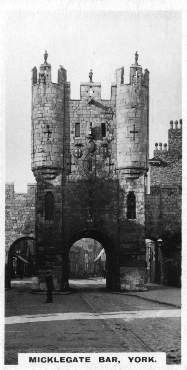 Micklegate Bar, York, ca 1920-tallet av Unbekannt