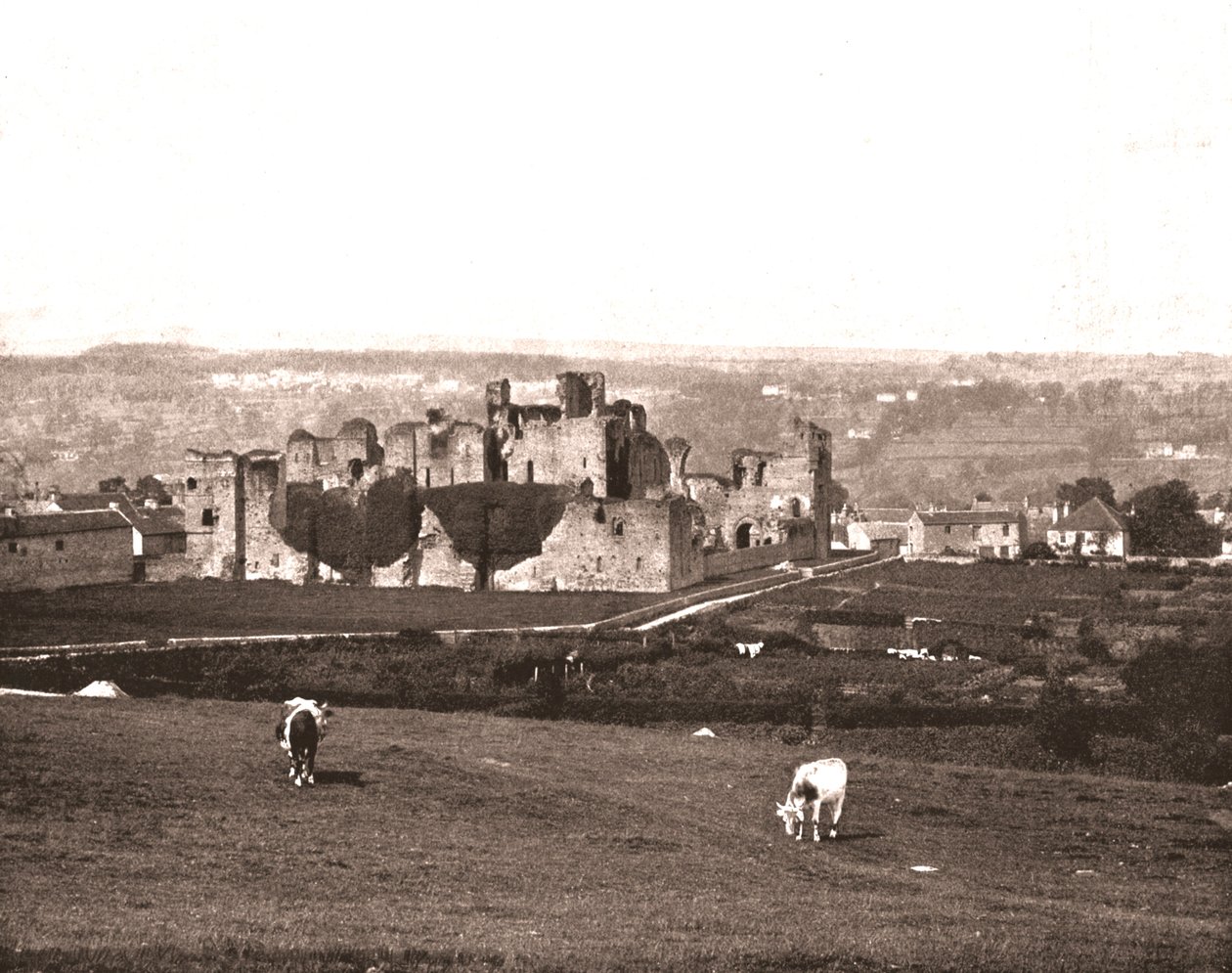 Middleham Castle, Yorkshire, 1894. av Unbekannt