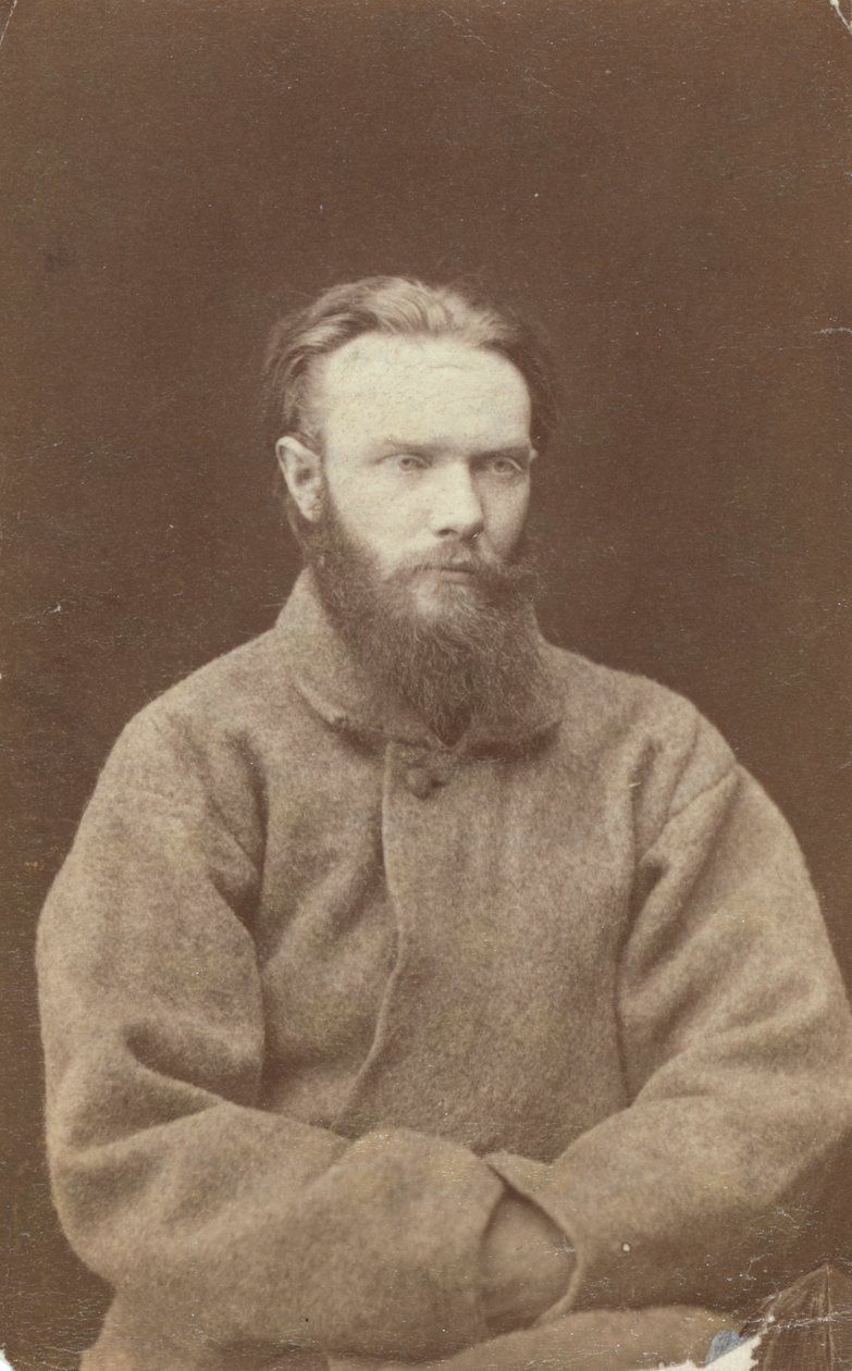 Mikhail Saltykov-Shchedrin, russisk forfatter, 1800-tallet av Unbekannt