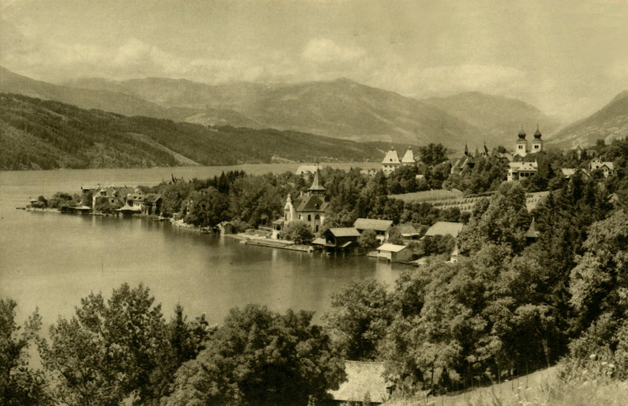 Millstatt am See, Kärnten, Østerrike, c1935. av Unbekannt