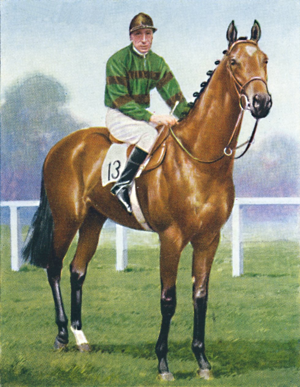 Mirza II, Jockey: H. Wragg, 1939 av Unbekannt