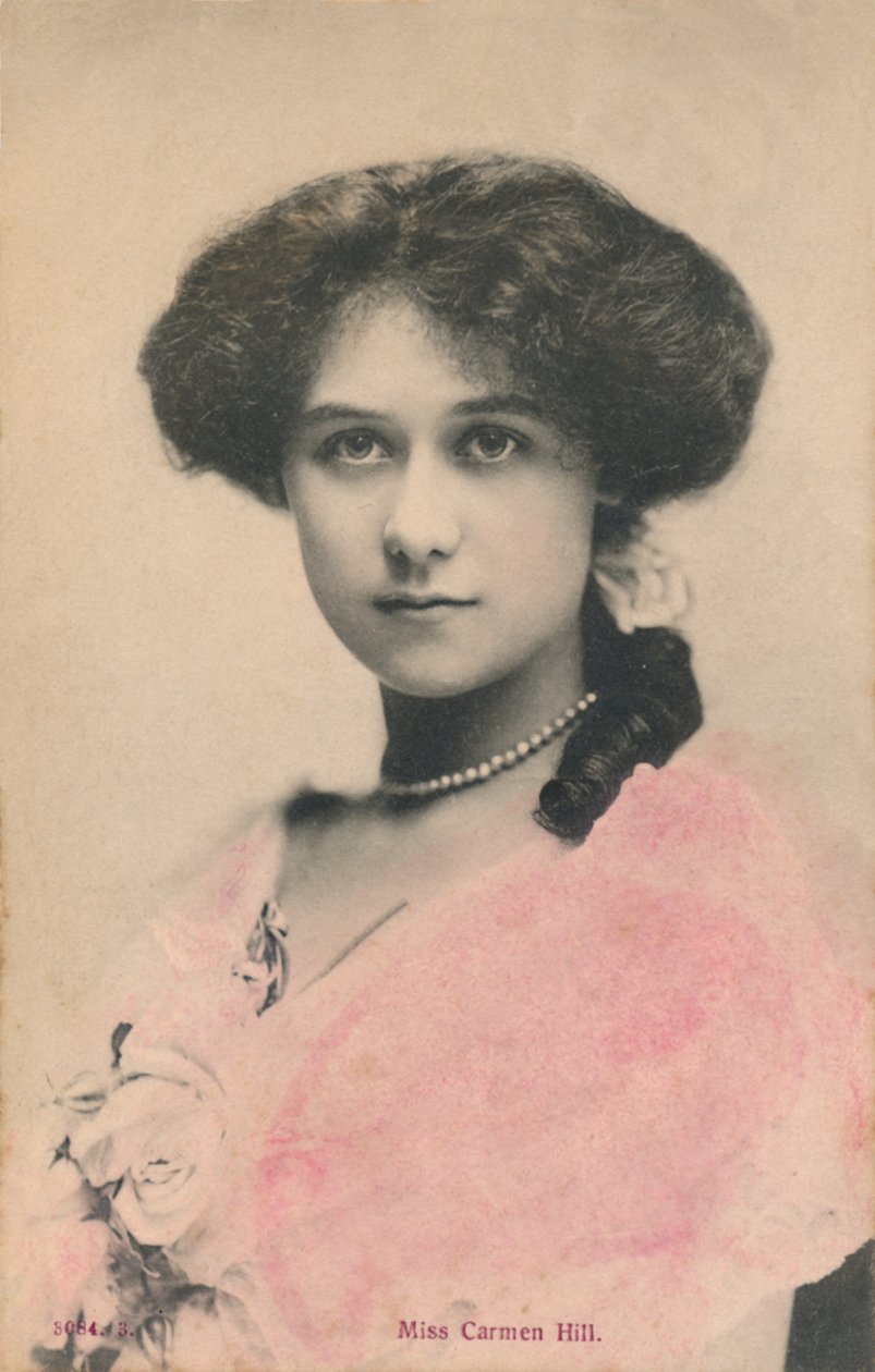 Miss Carmen Hill, 1883-1952, c1930. av Unbekannt