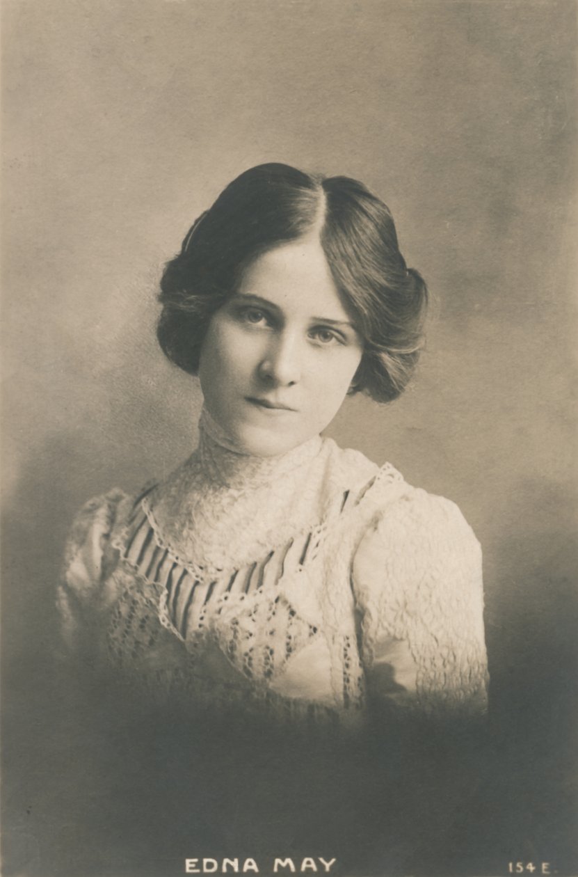 Frøken Edna May, 1878-1948, c1930. av Unbekannt