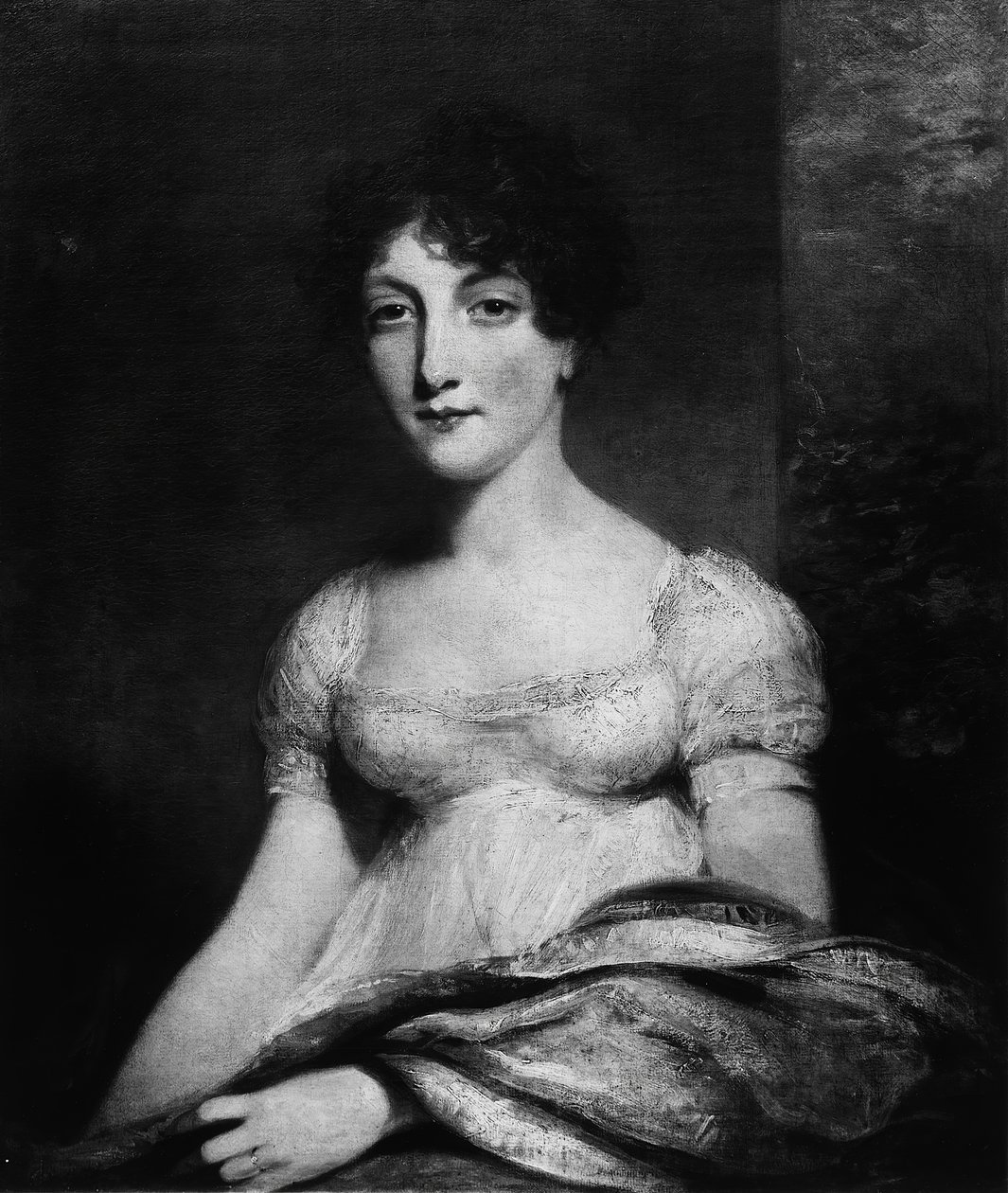 Frøken Foote, ca. 1850. av Unbekannt
