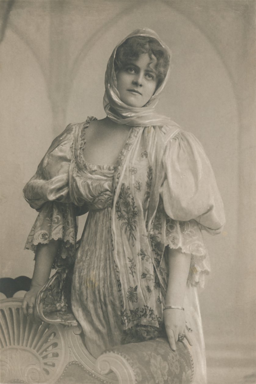 Frøken Marie Studholme, 1872-1930, c1930. av Unbekannt