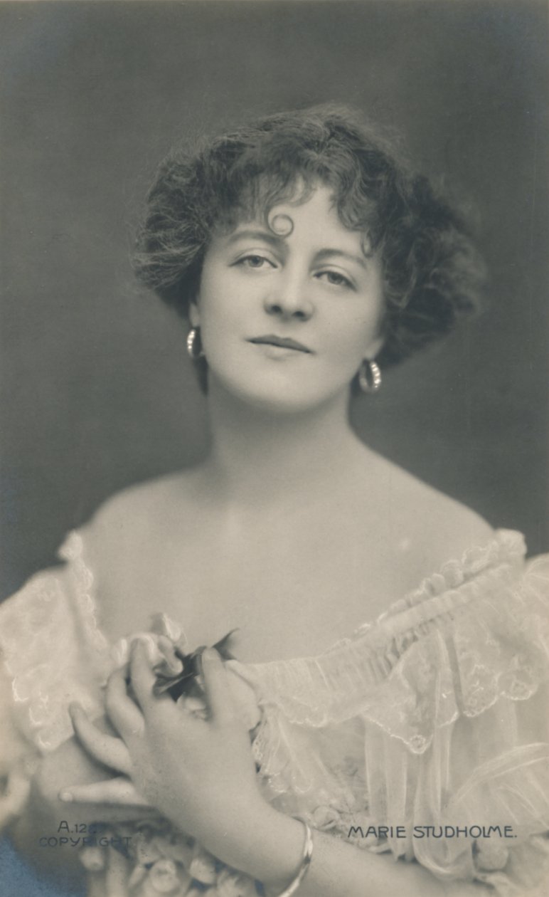 Frøken Marie Studholme, 1872-1930, c1930. av Unbekannt