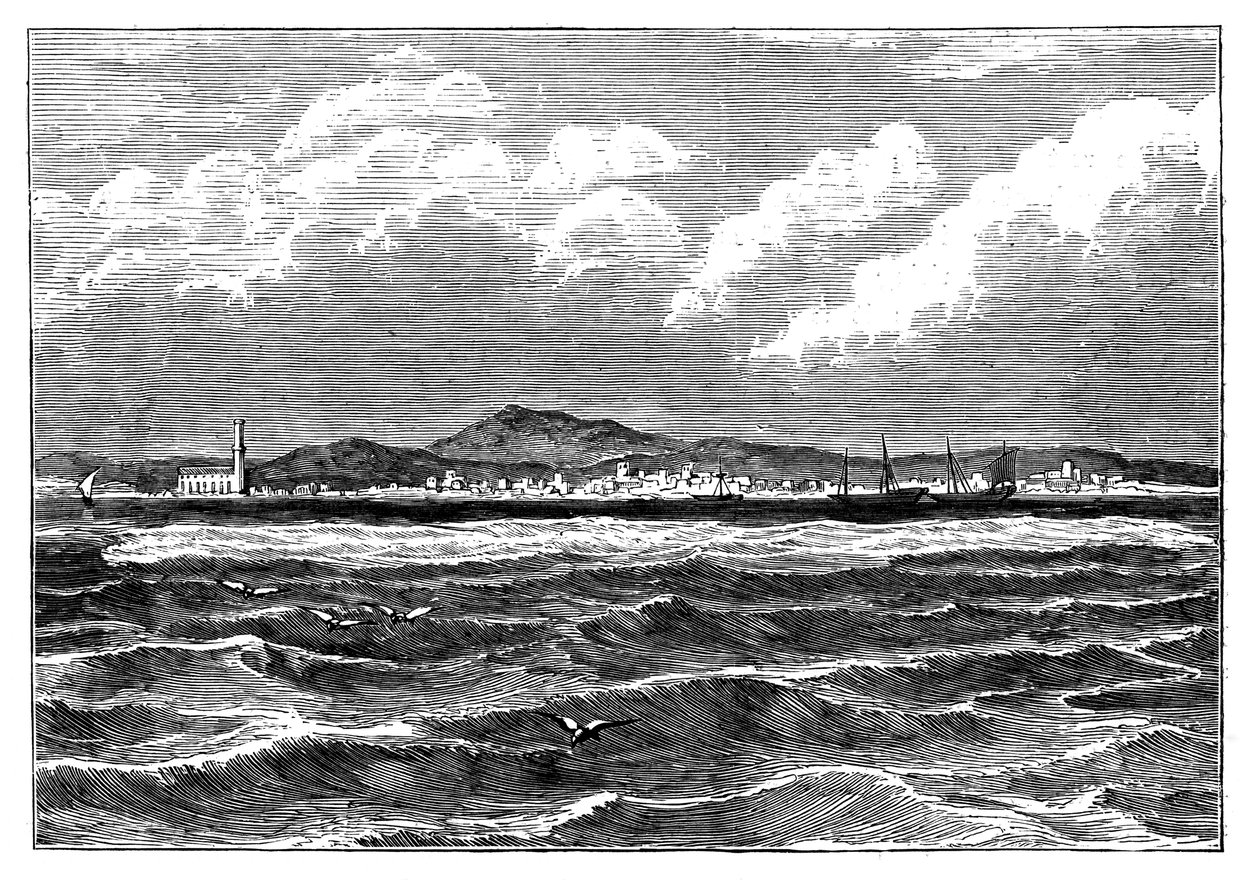 Mokka, Jemen, ca 1890 av Unbekannt