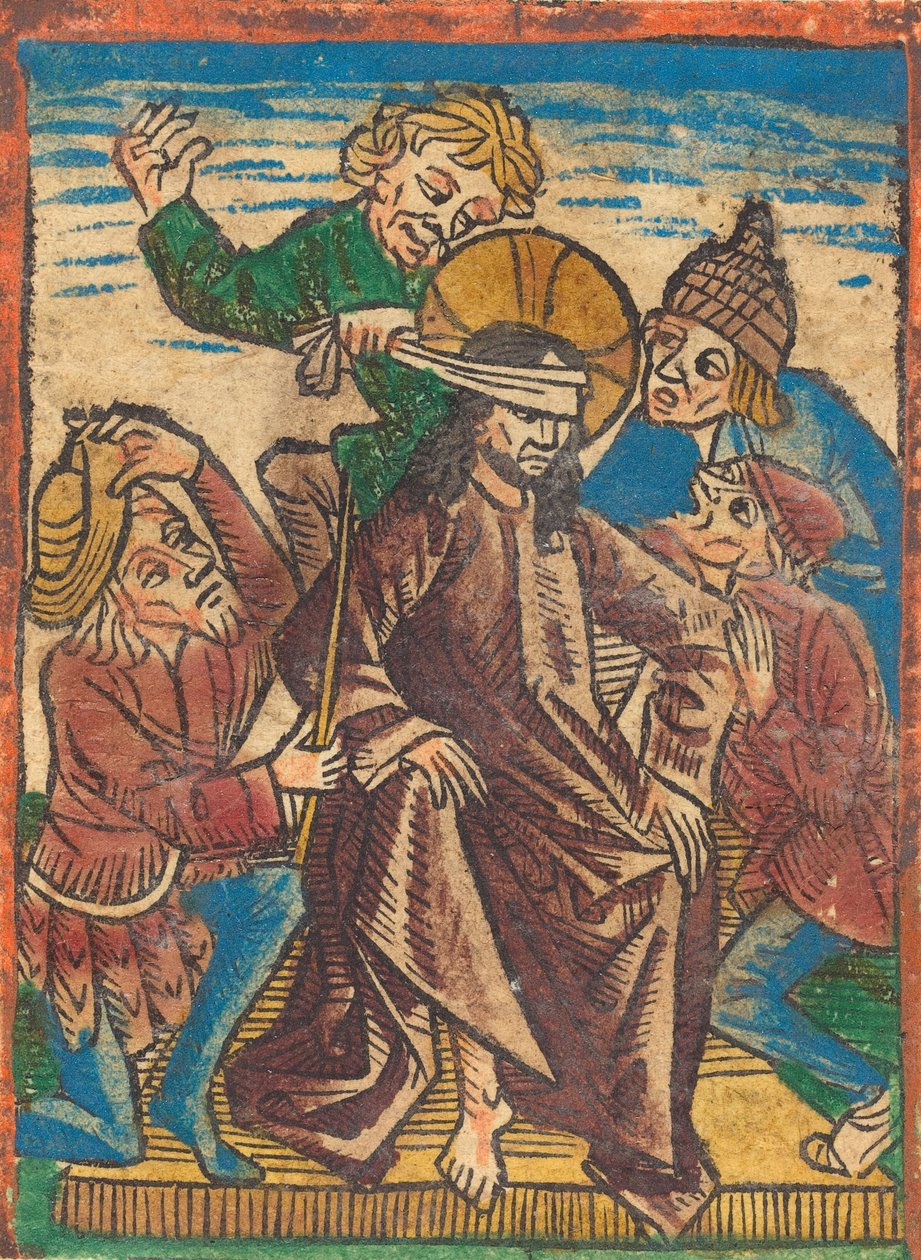 Hån mot Kristus, ca. 1490. av Unbekannt