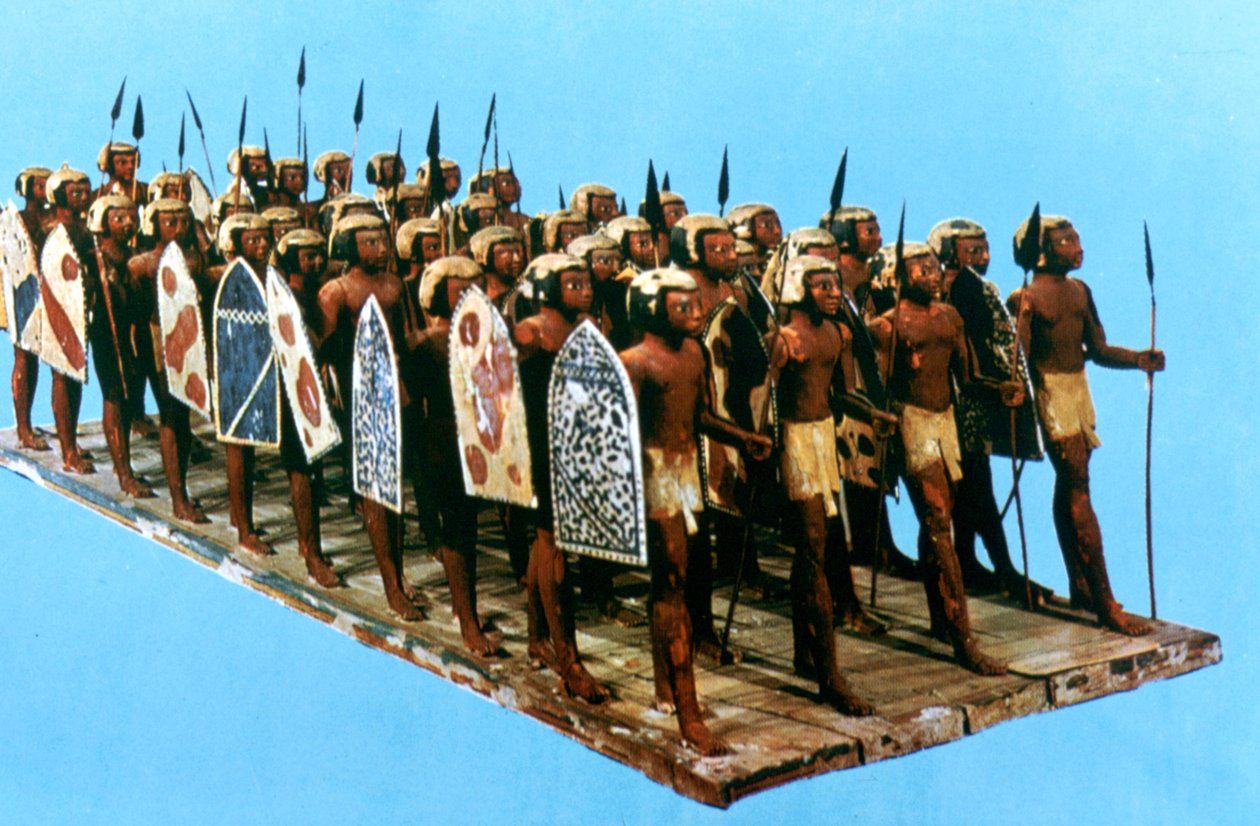 Modell Pikemen, graven til Mesehti, 12. dynasti av Unbekannt