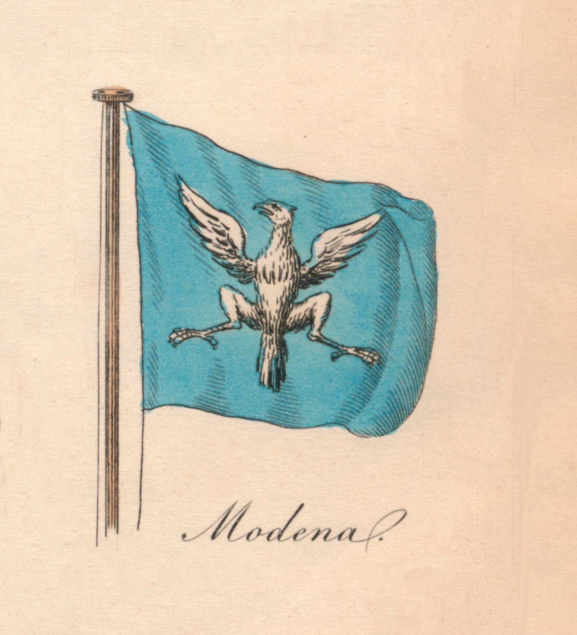 Modena, 1838 av Unbekannt