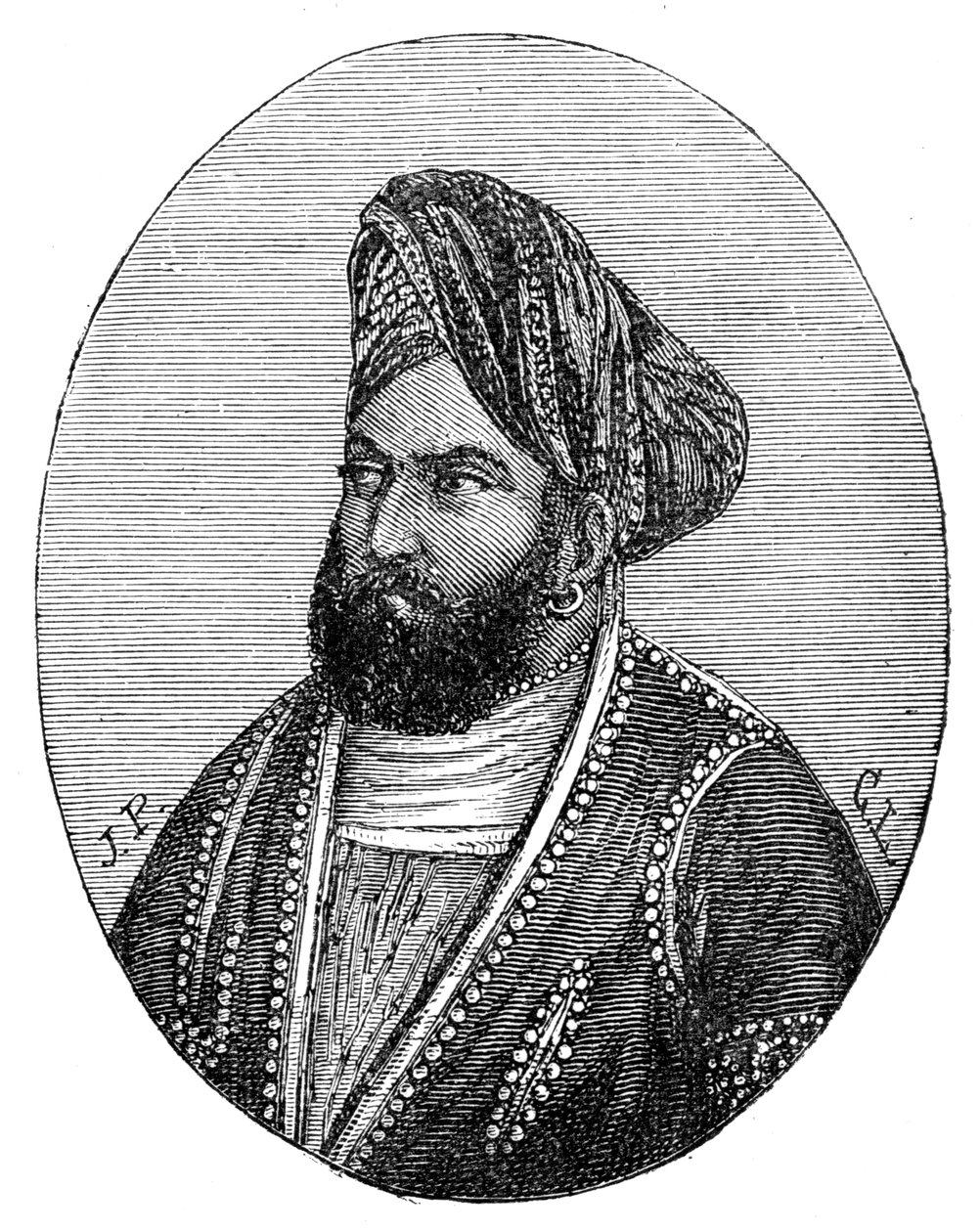 Muhammad Akbar Khan, 1800-tallet av Unbekannt