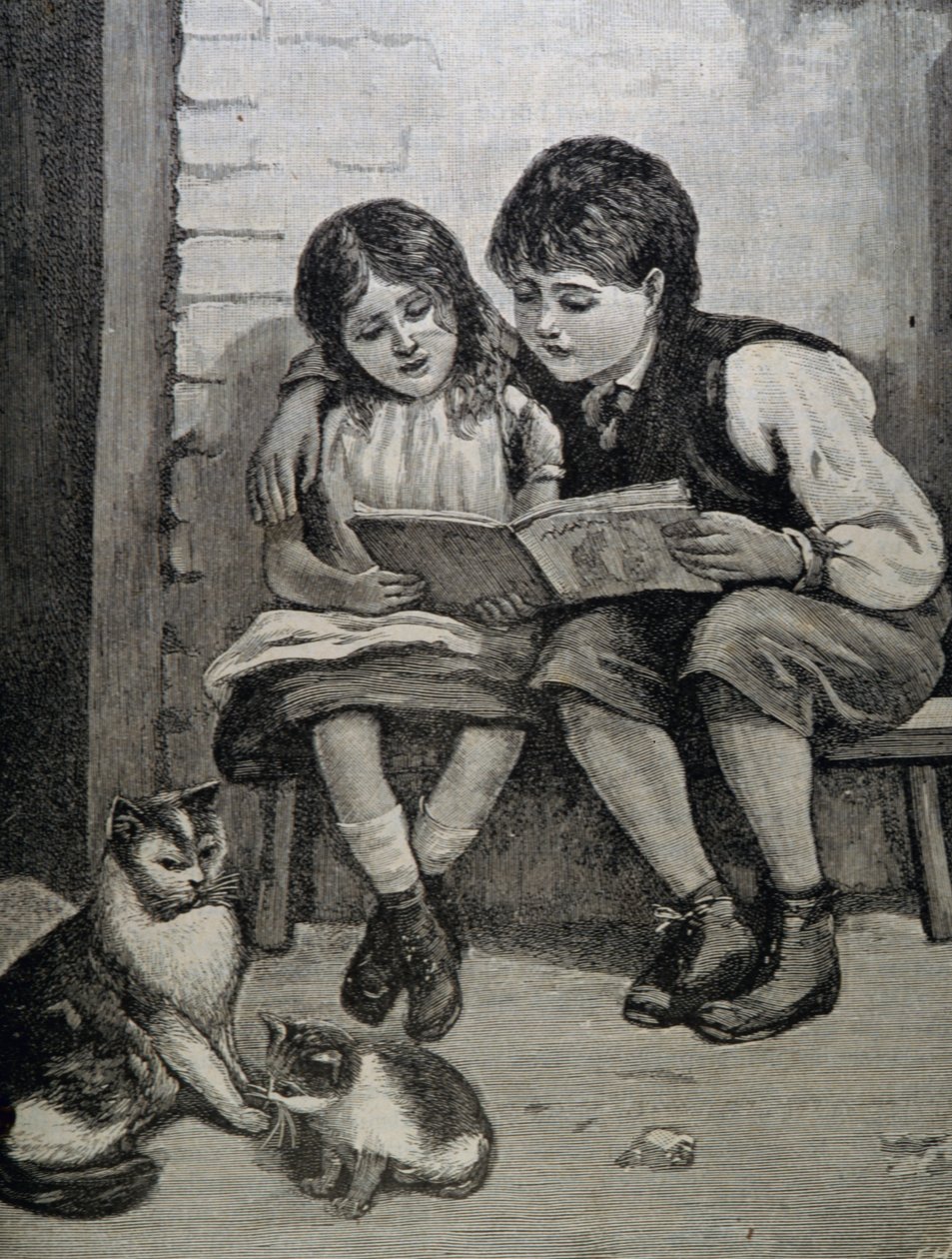 Mammas bildebok. Fra Barnavannen 1892. av Unbekannt